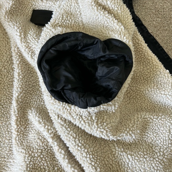 Sanctuary Black Denim Sherpa Jacket - Picture 5 of 6